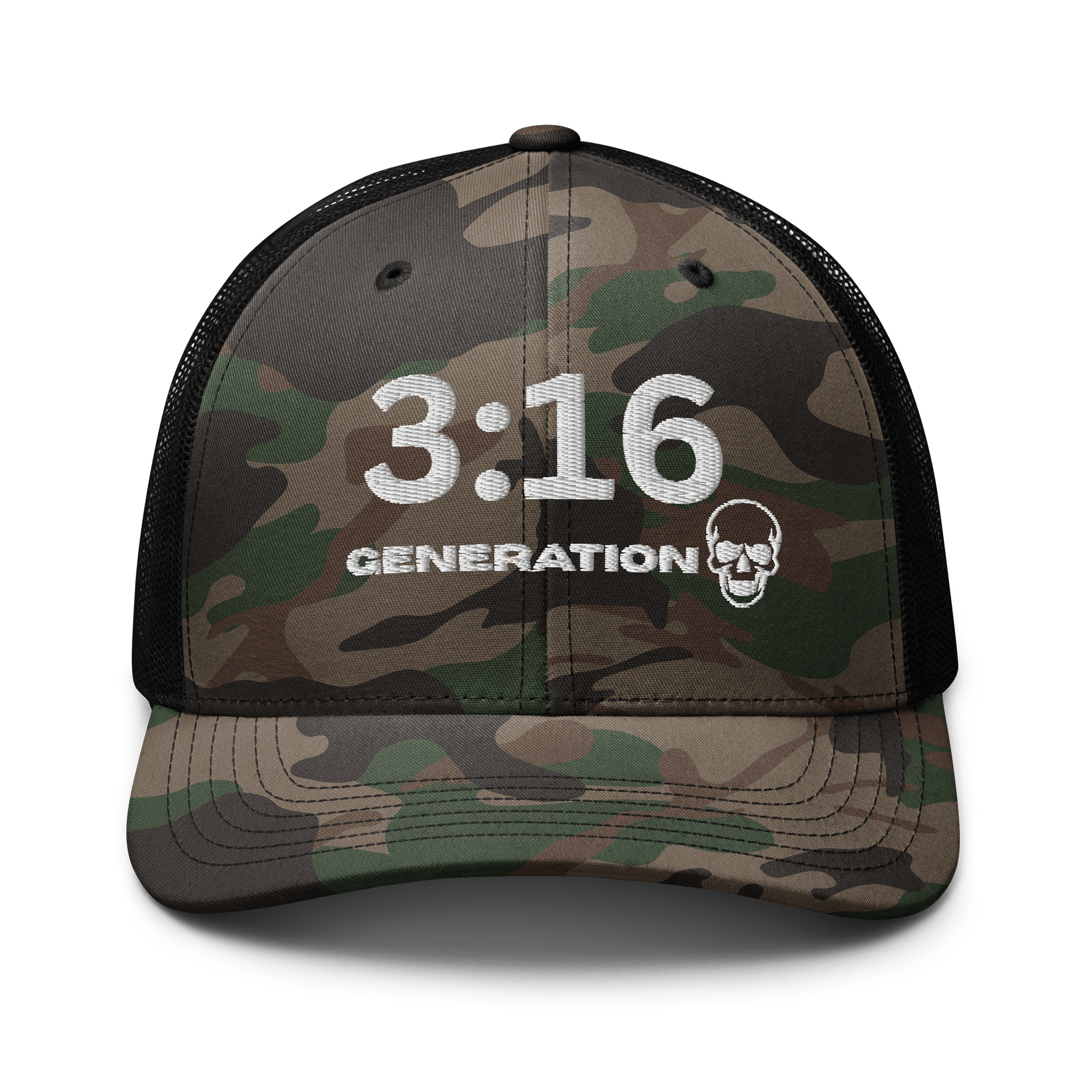AEG 3:16 Generation Camo Trucker Cap product image (1)