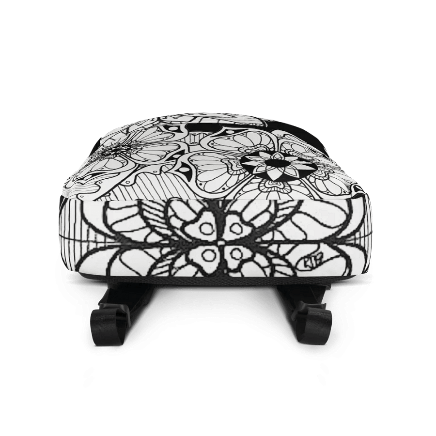 Mandalas and Flowers All-Over Backpack product image (2)