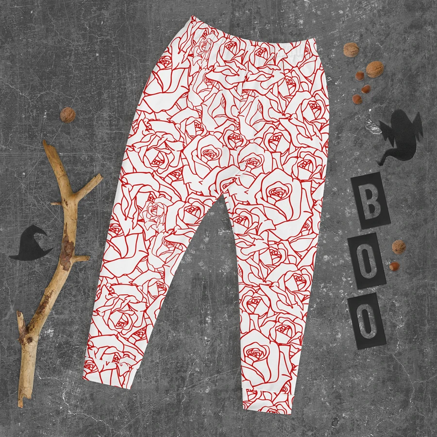 Loads of Roses · white-red joggers product image (8)