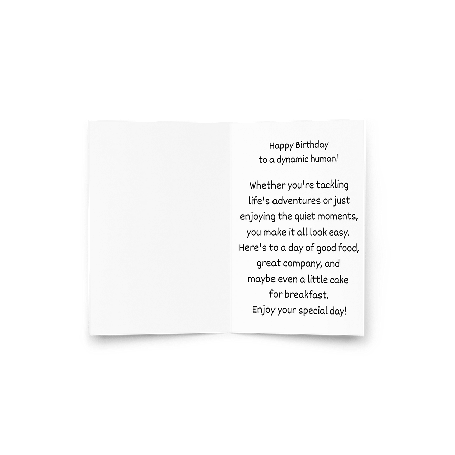 Birthday card - General tone product image (3)