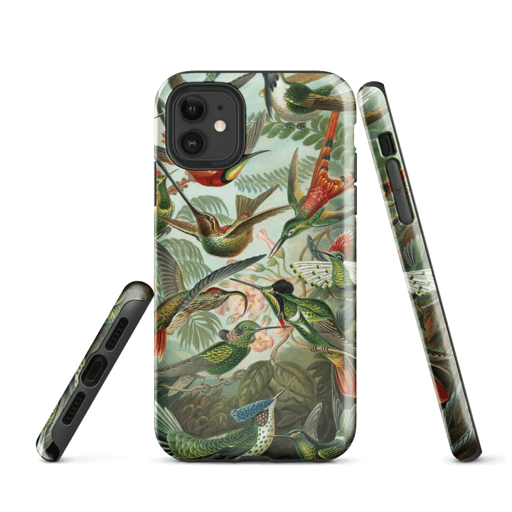 Hummingbirds by Ernst Haeckel Tough Case for iPhone® product image (1)