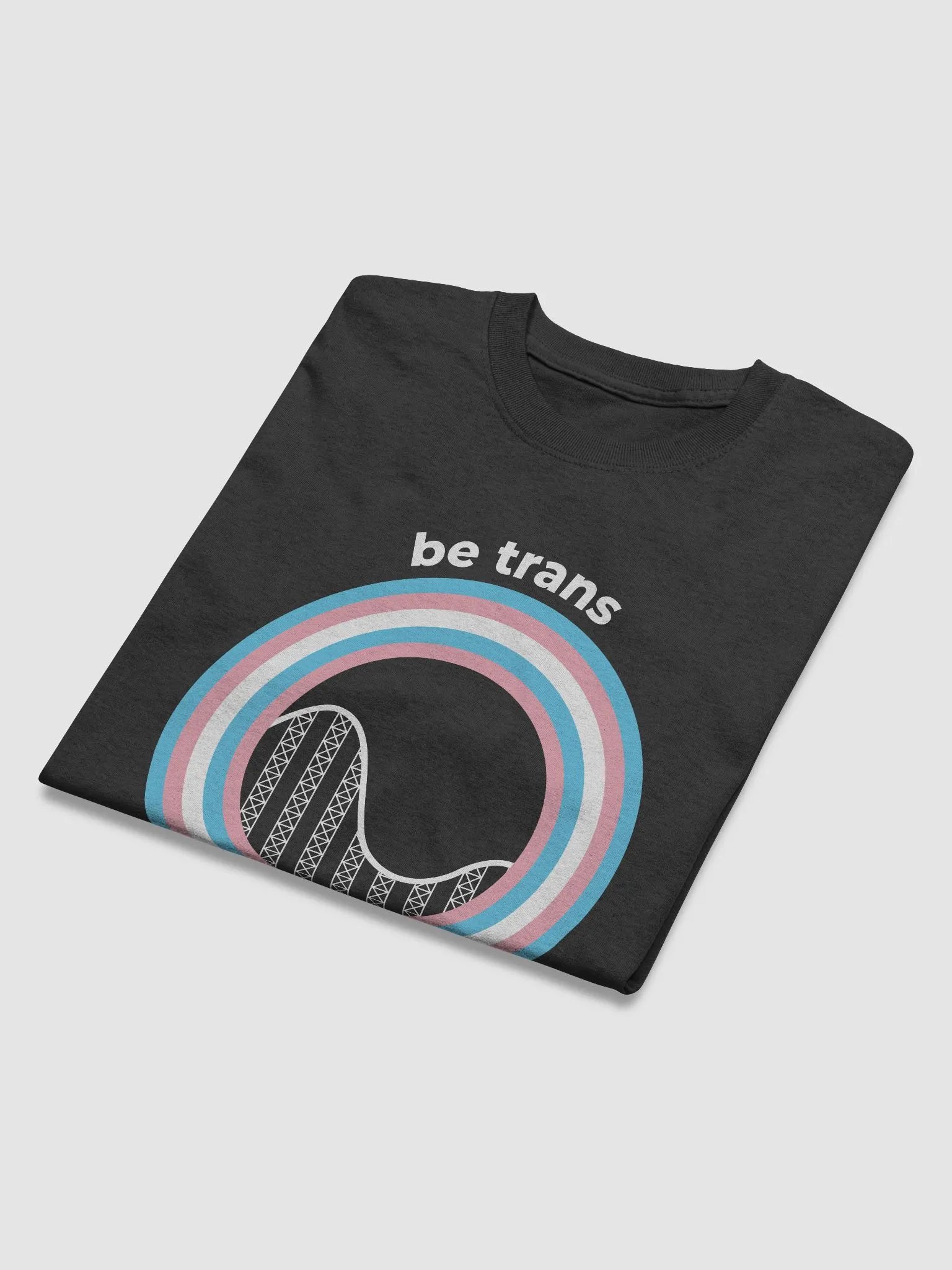 Be Trans, Ride Rollercoasters (dark - 100% cotton) product image (4)
