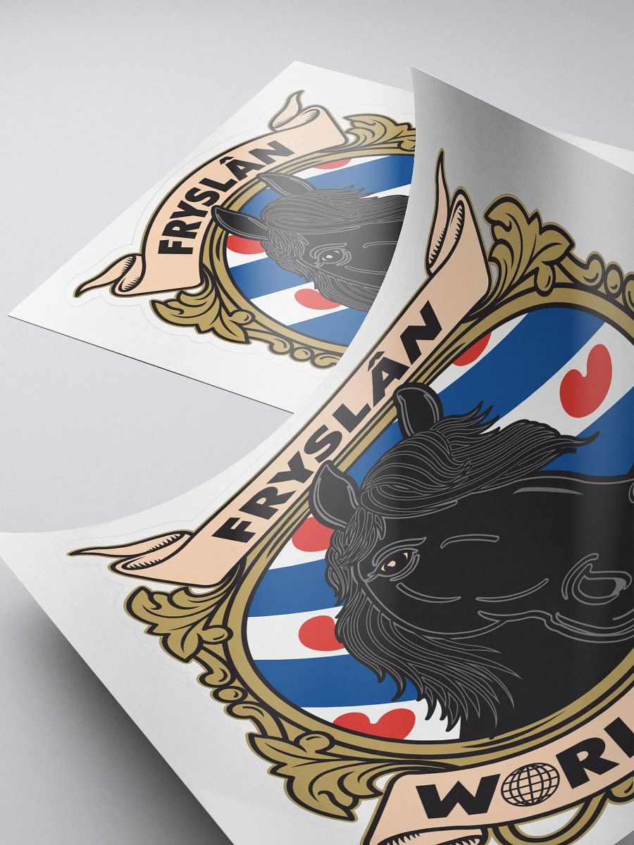 Fryslân Worldwide Horse - Sticker product image (4)