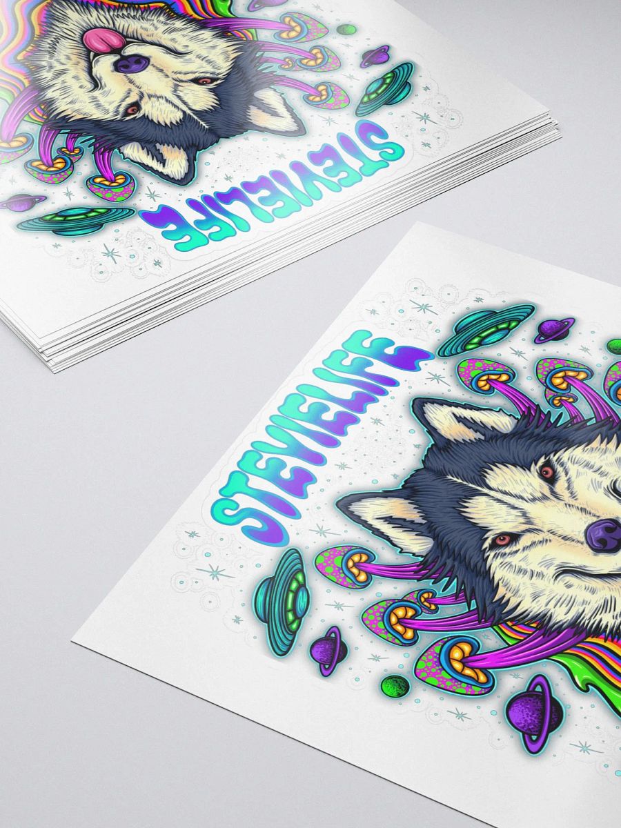 Sticker Psycho Wolf product image (5)