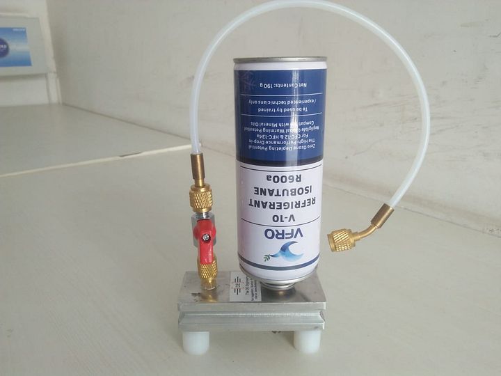 Dhruvi R600a Gas can stand tool for Gas Charging product image (1)