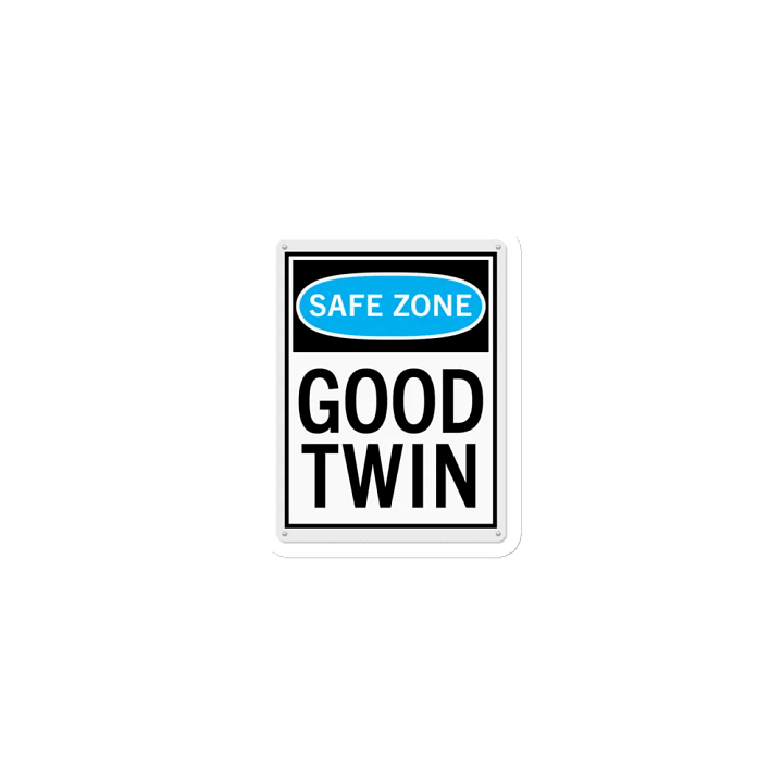 Safe Zone: Good Twin Die-Cut Magnets product image (1)