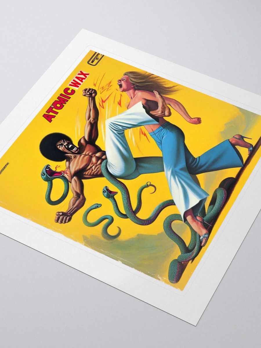 Kung Fu D*ck: Roundhouse to the Tits Sticker product image (8)