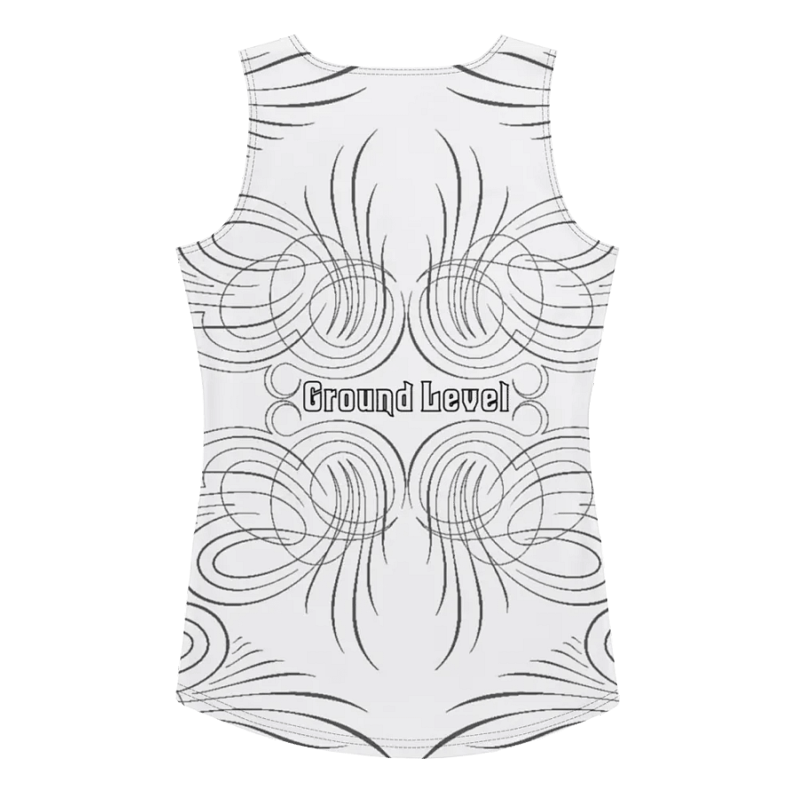 White & Black Women's Tank product image (4)