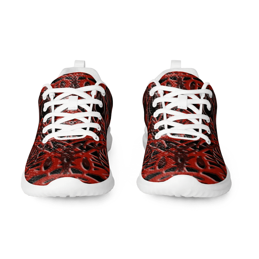 Heartbeat Red Women's Athletic Shoes product image (8)
