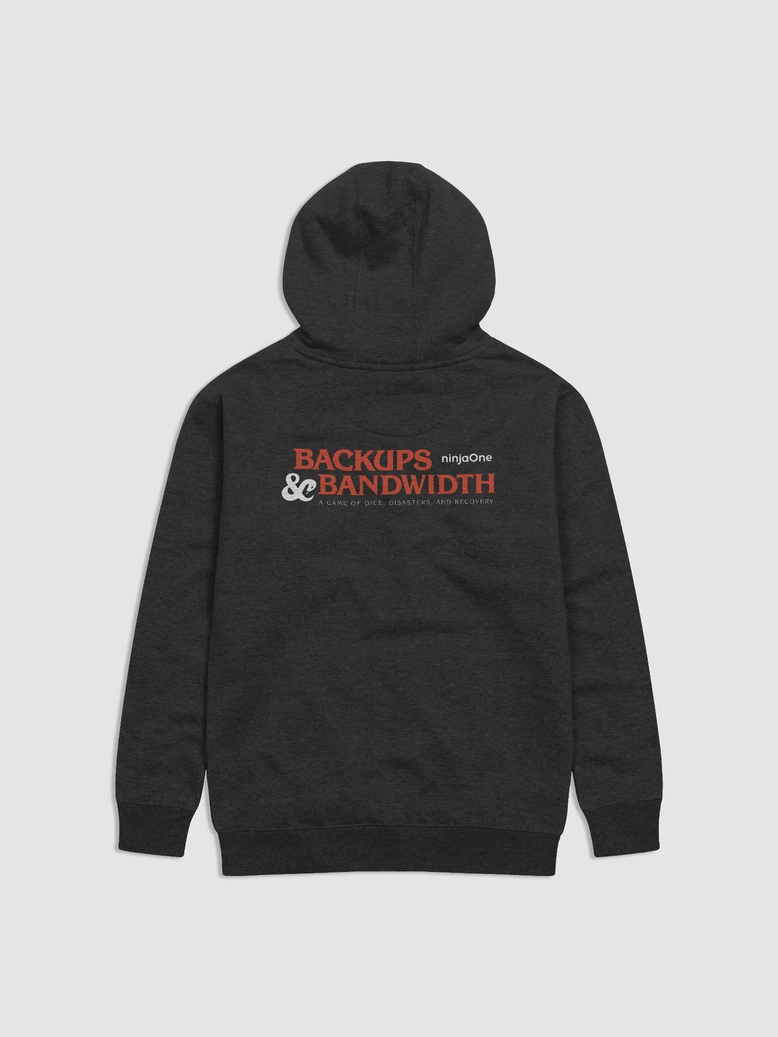 NinjaOne Backups & Bandwidth 2023 - Hooded Sweatshirt product image (2)