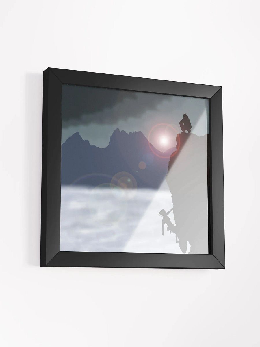 Light my way framed print product image (31)
