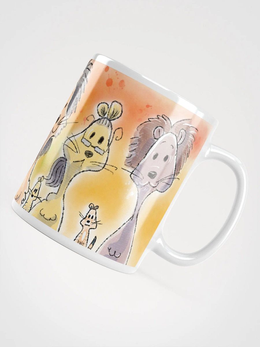Whimsical Lion Family Mug product image (4)