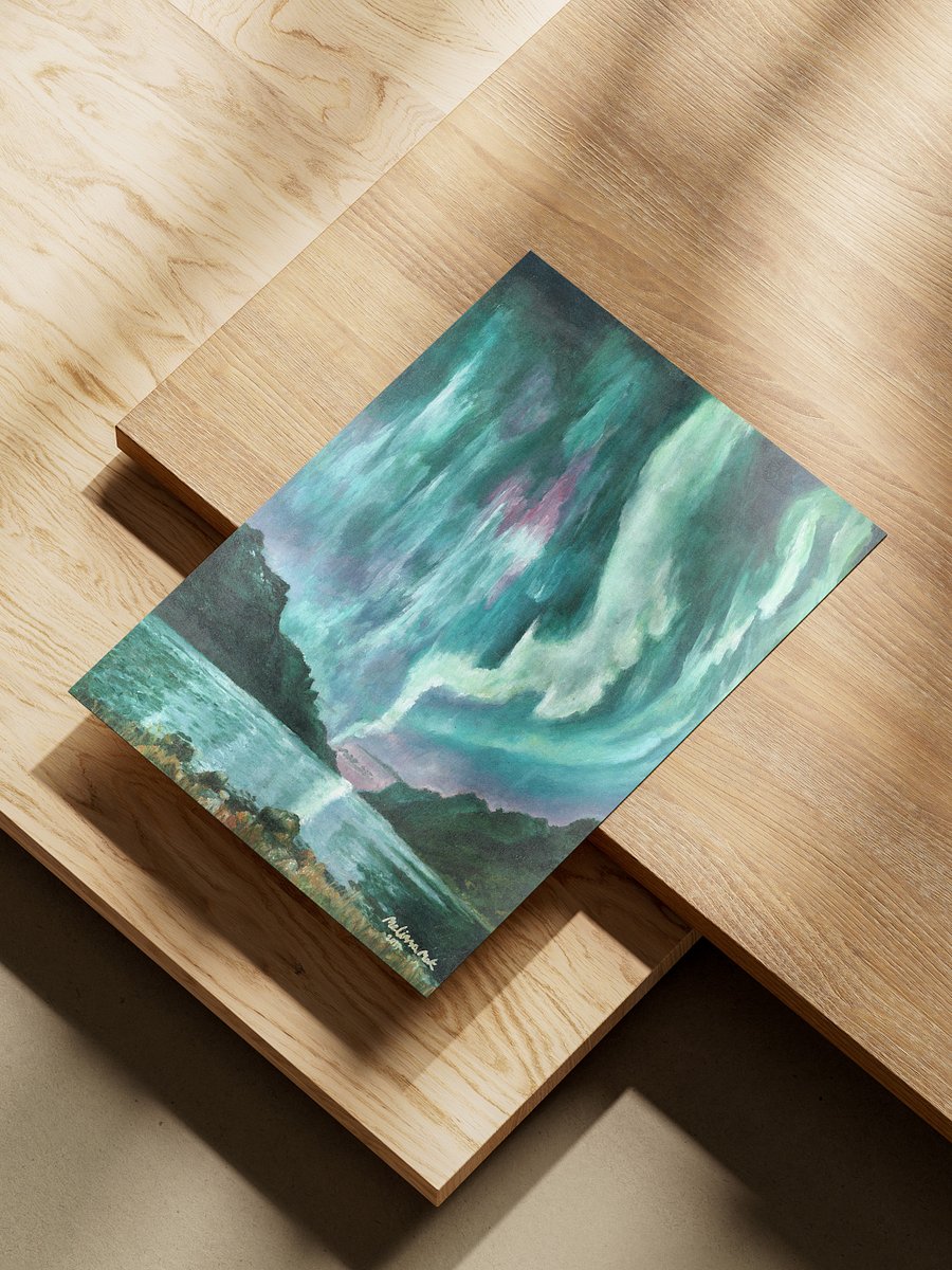 Northern Lights, Ersfjorden Art Print product image (33)