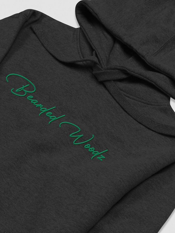 Women's Bearded Woodz Signature Hoodie (Green Embroidery) product image (2)