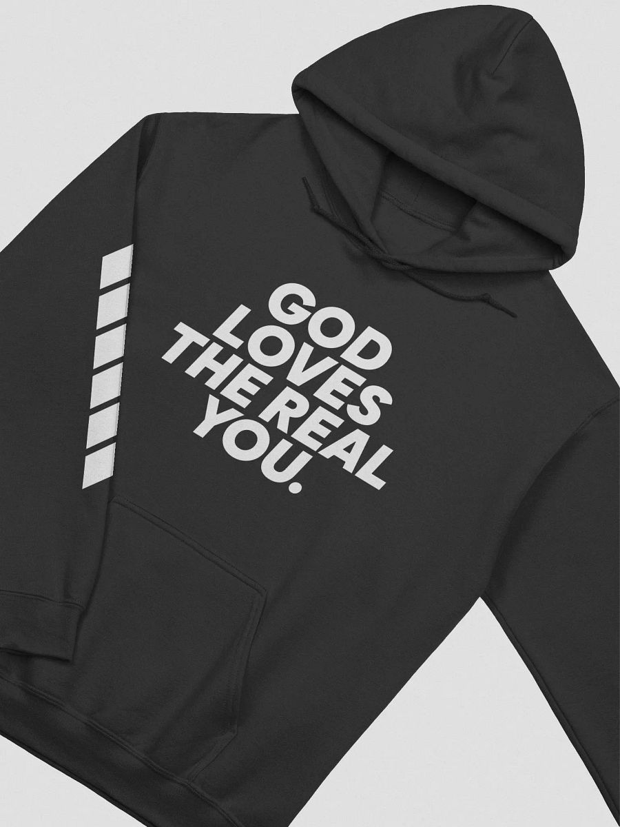 The Real One Black Hoodie product image (3)