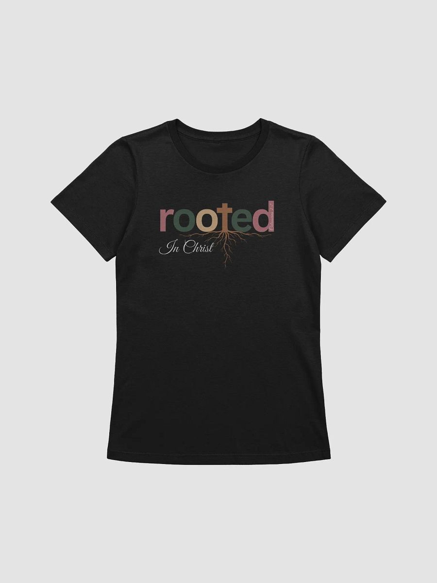 Rooted in Christ T-Shirt – Colossians 2:7 product image (4)
