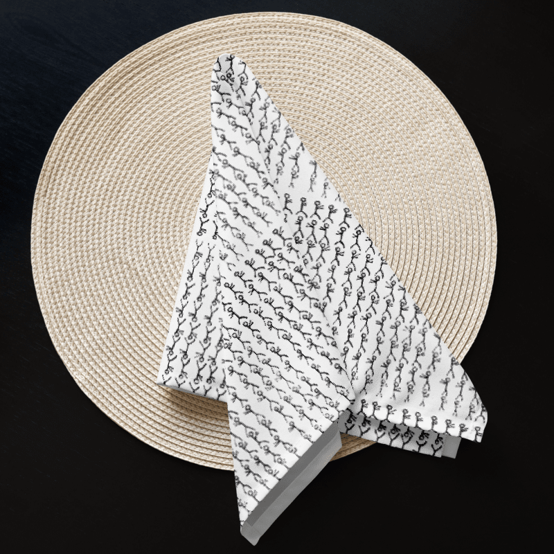 Men Sleep Walking Napkins product image (8)
