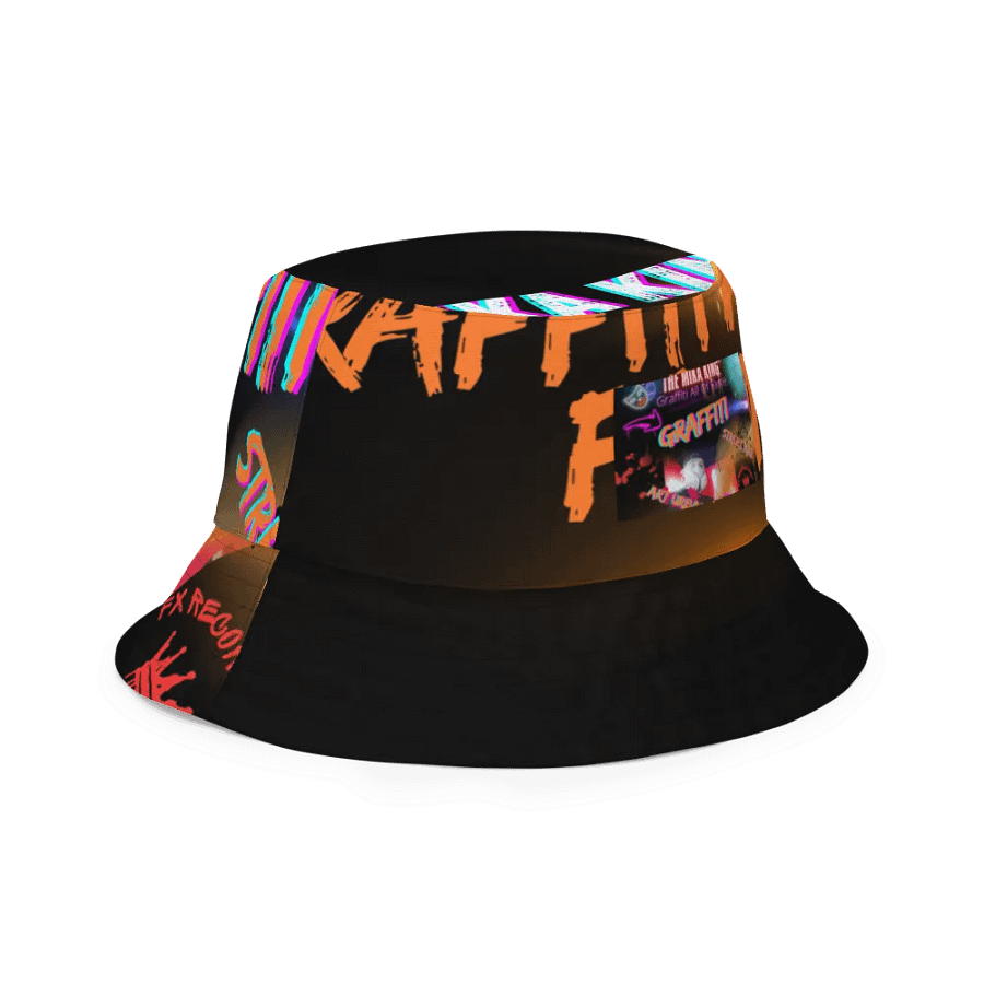 Sombrero de pescador reversible The Mika Kin Modelo Graffiti All Of Fame product image (12)