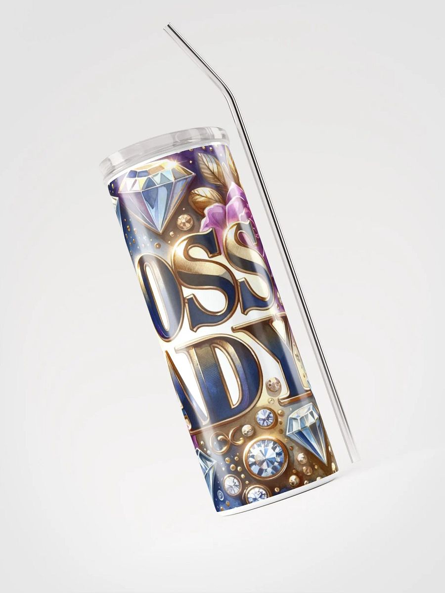 Luxurious Boss Lady Stainless Steel Tumbler product image (4)