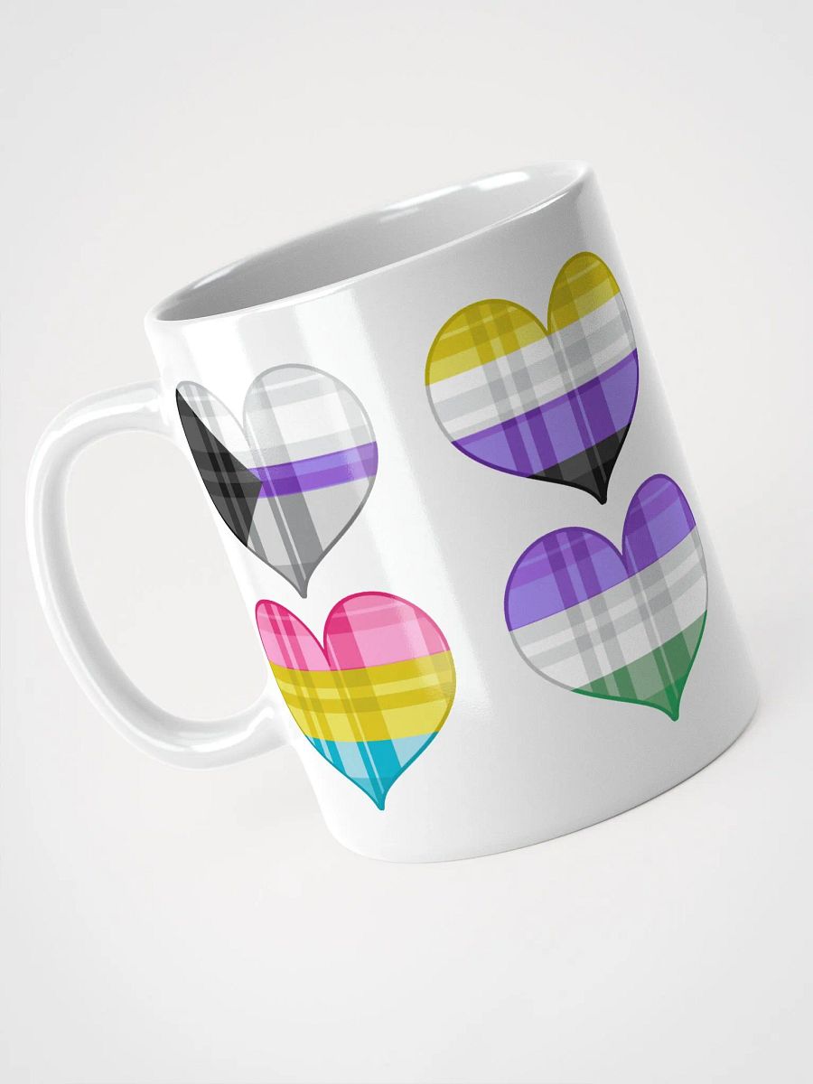 Flannel Heart Mug - All Hearts product image (6)