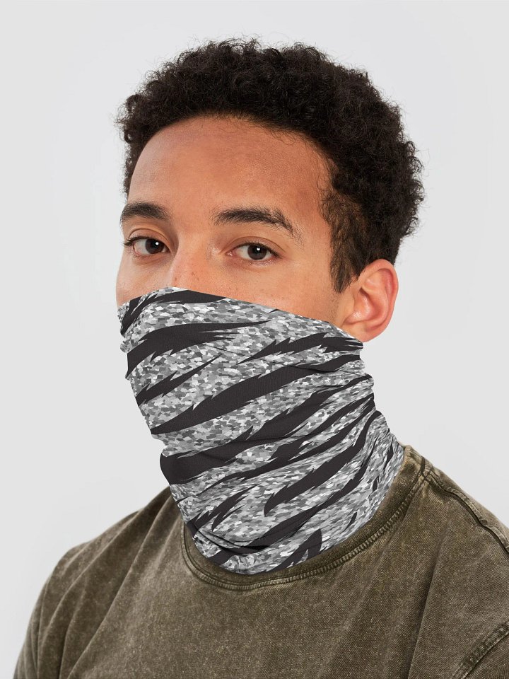 Sparkling Zebra Print Neck Gaiter product image (2)