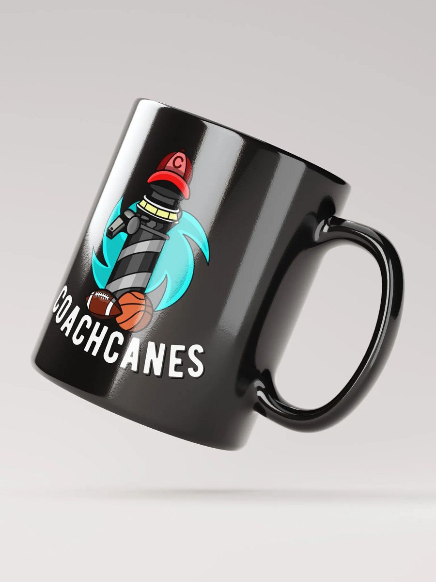 Logo V1 Black Glossy Mug product image (4)