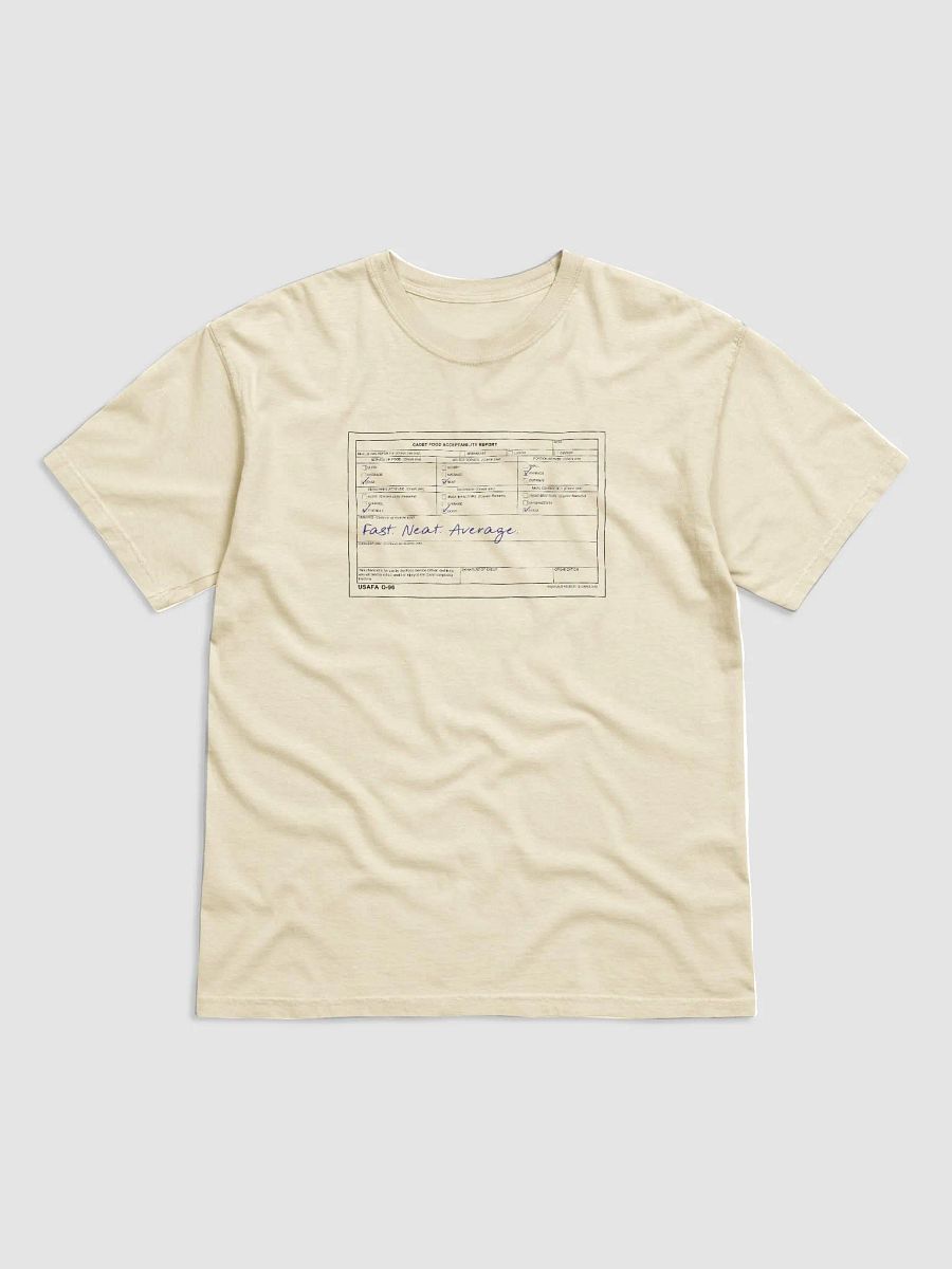 Fast. Neat. Average. T-shirt product image (1)