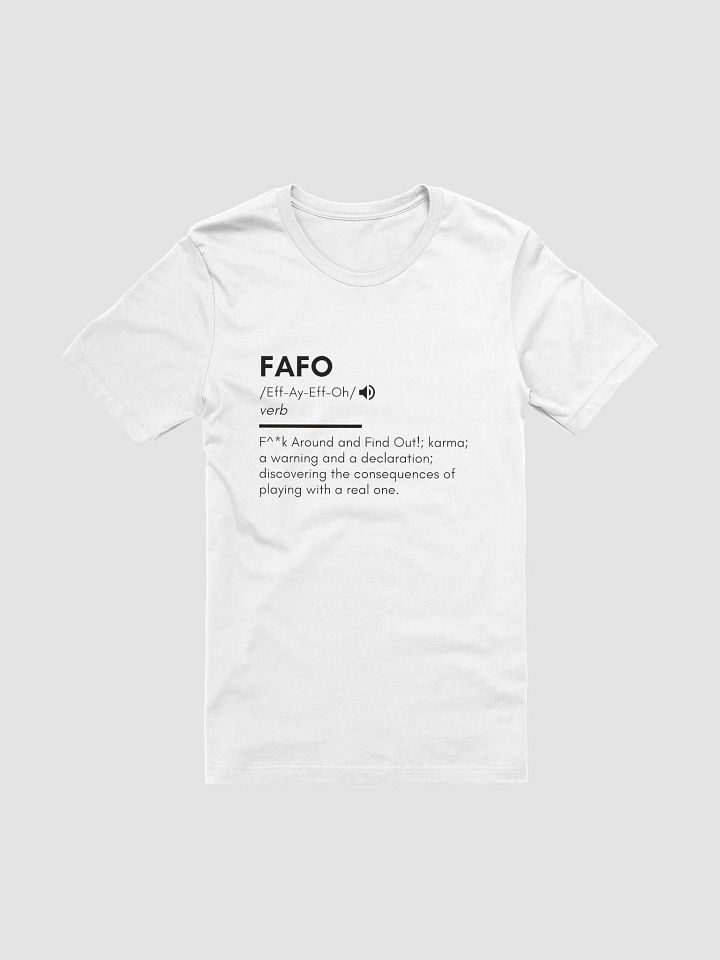 FAFO Definition Tee product image (1)