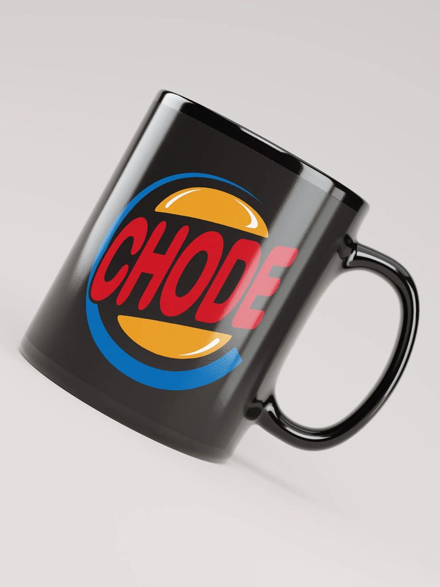 Chode Burger mug (black) product image (4)