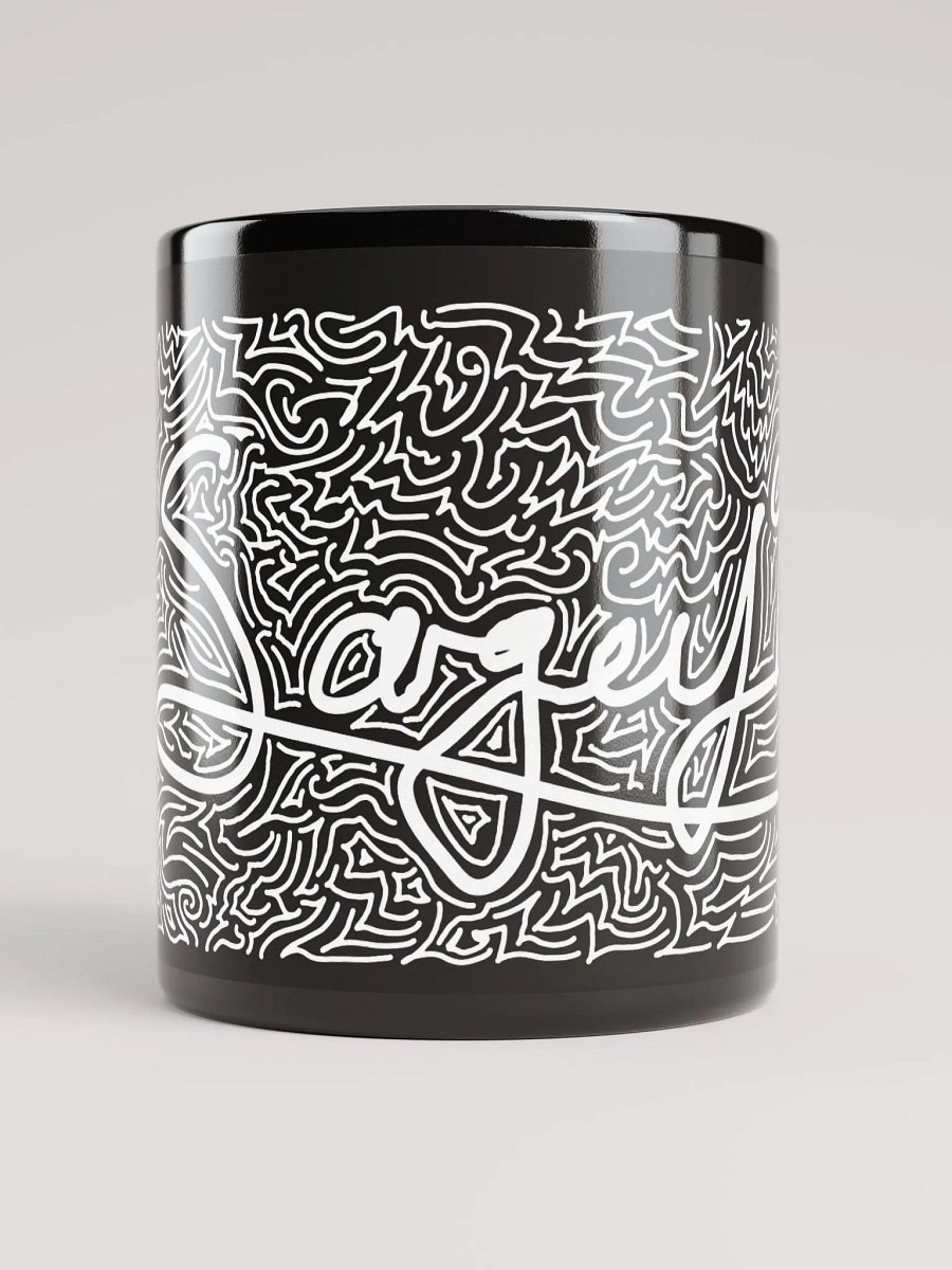 Sargey's Mindless Wandering Black Mug product image (10)