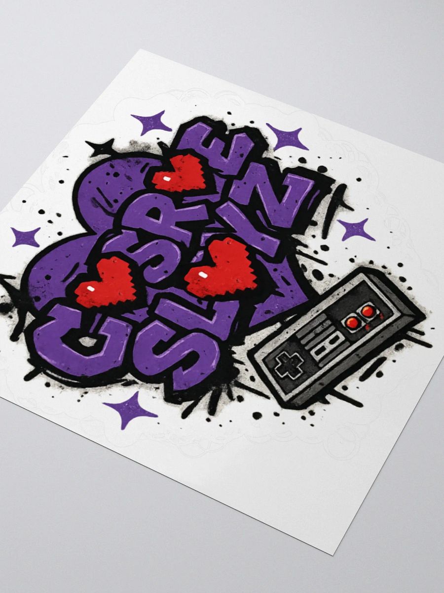 CasRaeSlayz Logo Graffiti Sticker product image (8)