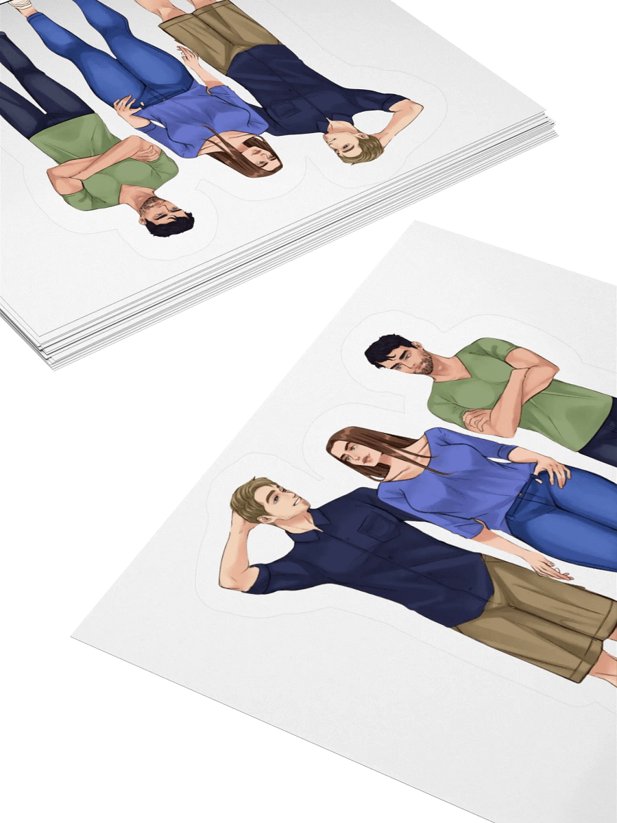 The BtB Trio Die Cut Sticker product image (12)