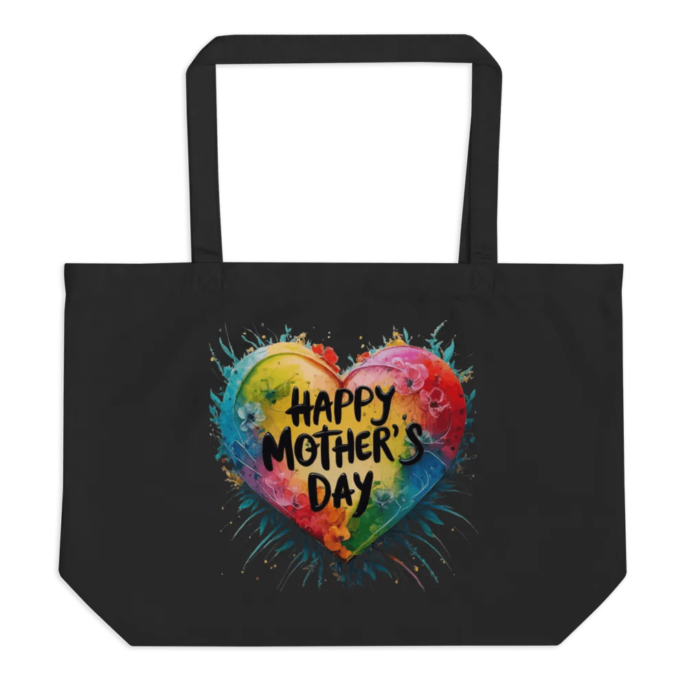Happy Mother's Day Organic Cotton Tote product image (4)