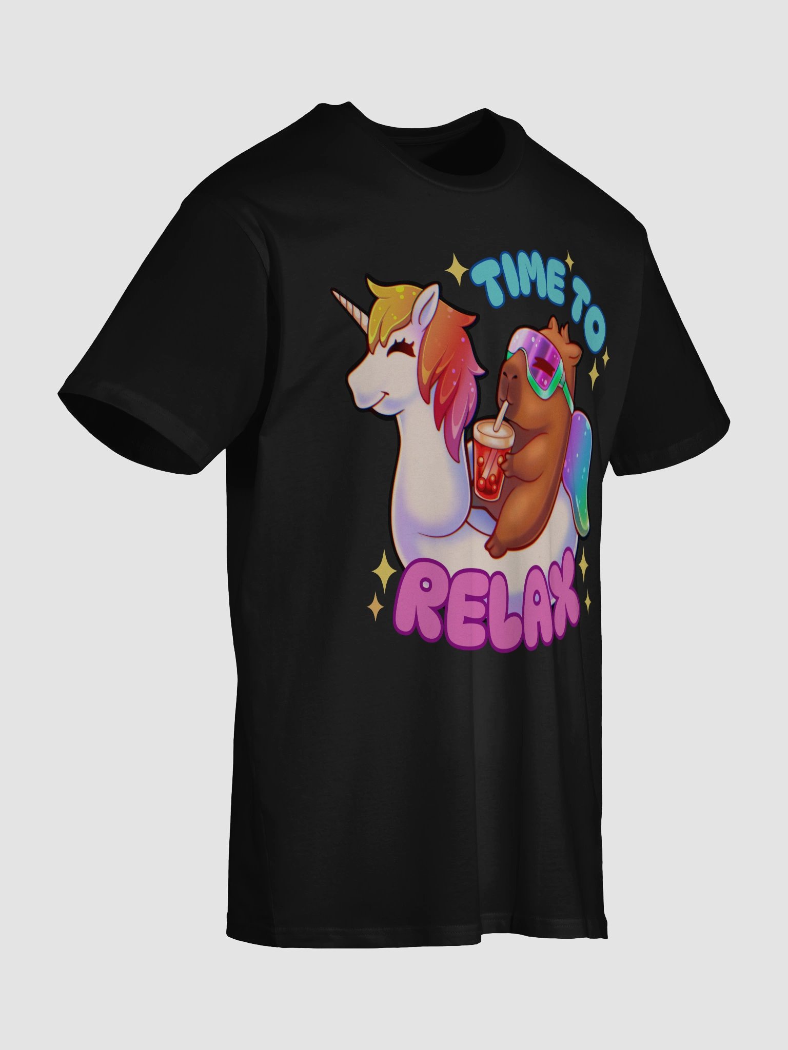🌈🦄Time To Relax🦄🌈 Premium T-Shirt product image (14)