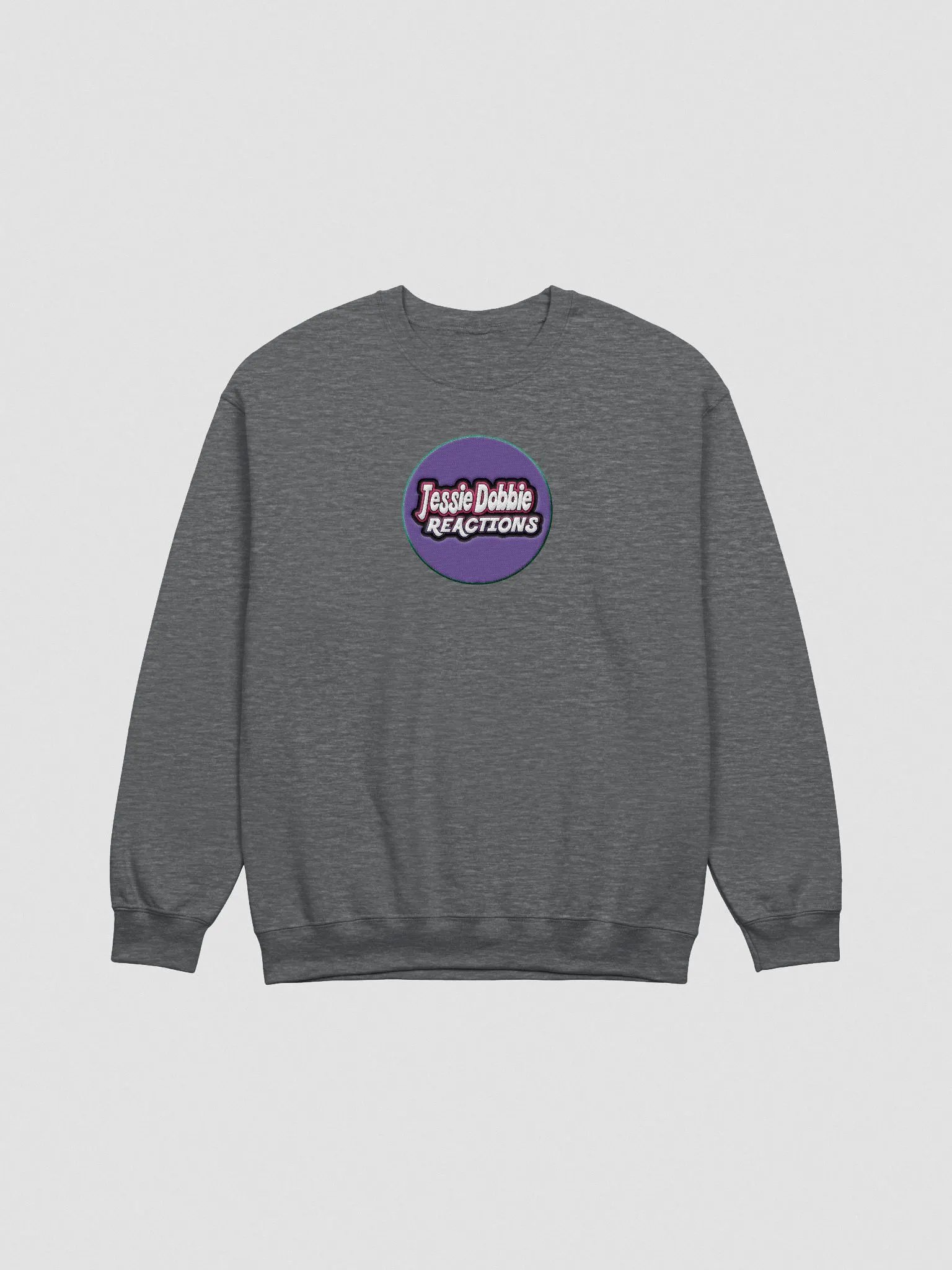 Jessie Dobbie classic logo Grey crewneck! product image (1)