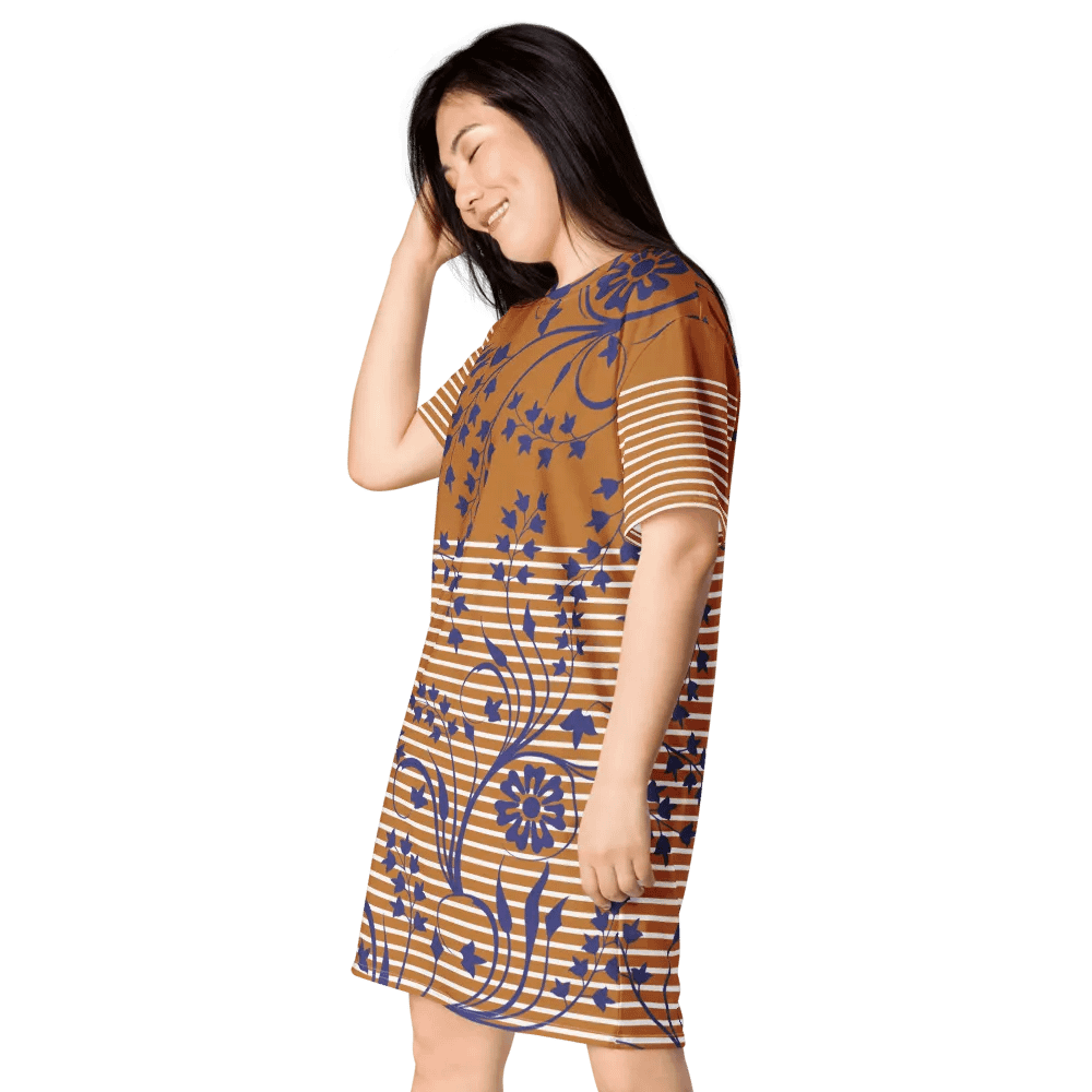 Floral Fusion T-Shirt Dress product image (4)