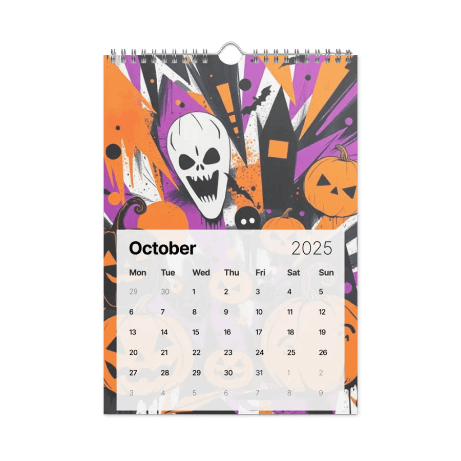 ART ABSTRACT WALL CALENDAR 2025 product image (12)