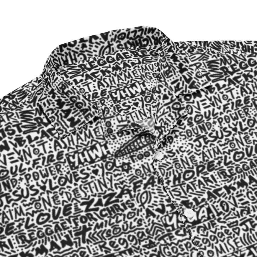Christafari Scribble Hawaiian Shirt product image (9)