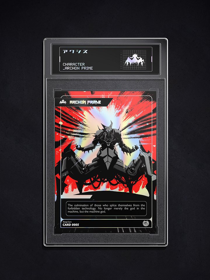 Archon Prime Collector Card [PRE ORDER] product image (1)
