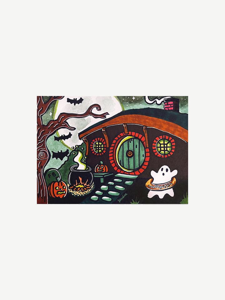 Ring of Spooks Art Print product image (1)