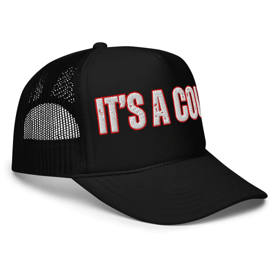 Resistors, It's a Coup, Embroidered Trucker Hat product image (3)