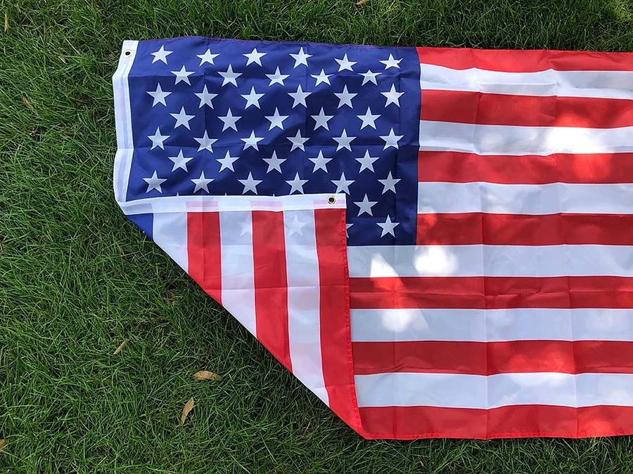 US flag double side polyester (3' x 5') - Stars and Stripes United States Flag product image (2)