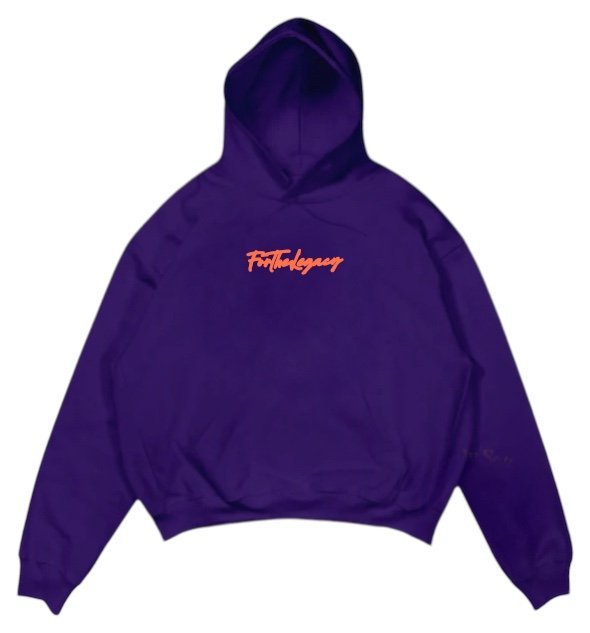 “Make Your Mark” Orange Puff/Purple