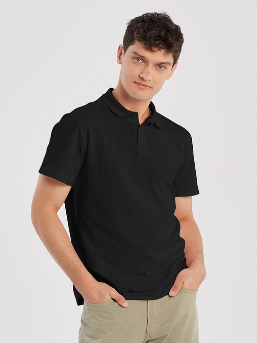 Photo showing  Gildan Unisex Pique Polo Shirt