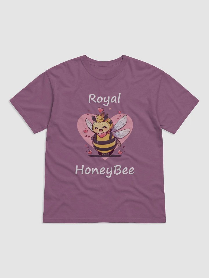 Royal Honeybee T-Shirt White Text product image (1)