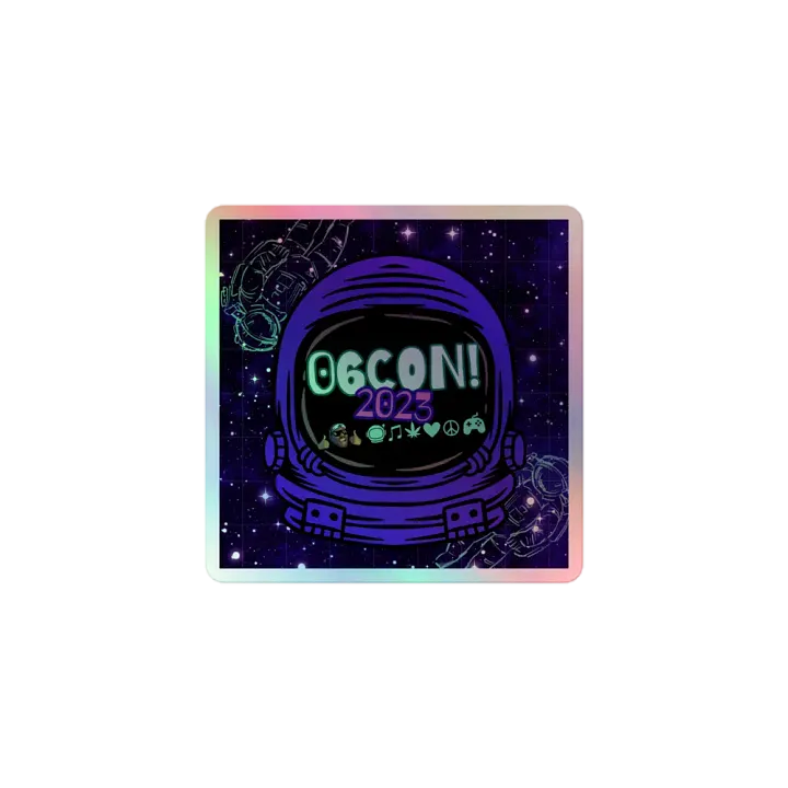 06CON EXCLUSIVE HOLO STICKER product image (1)