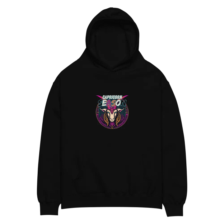 CAPRICORN SEASON UNISEX OVERSIZED HOODIE product image (2)