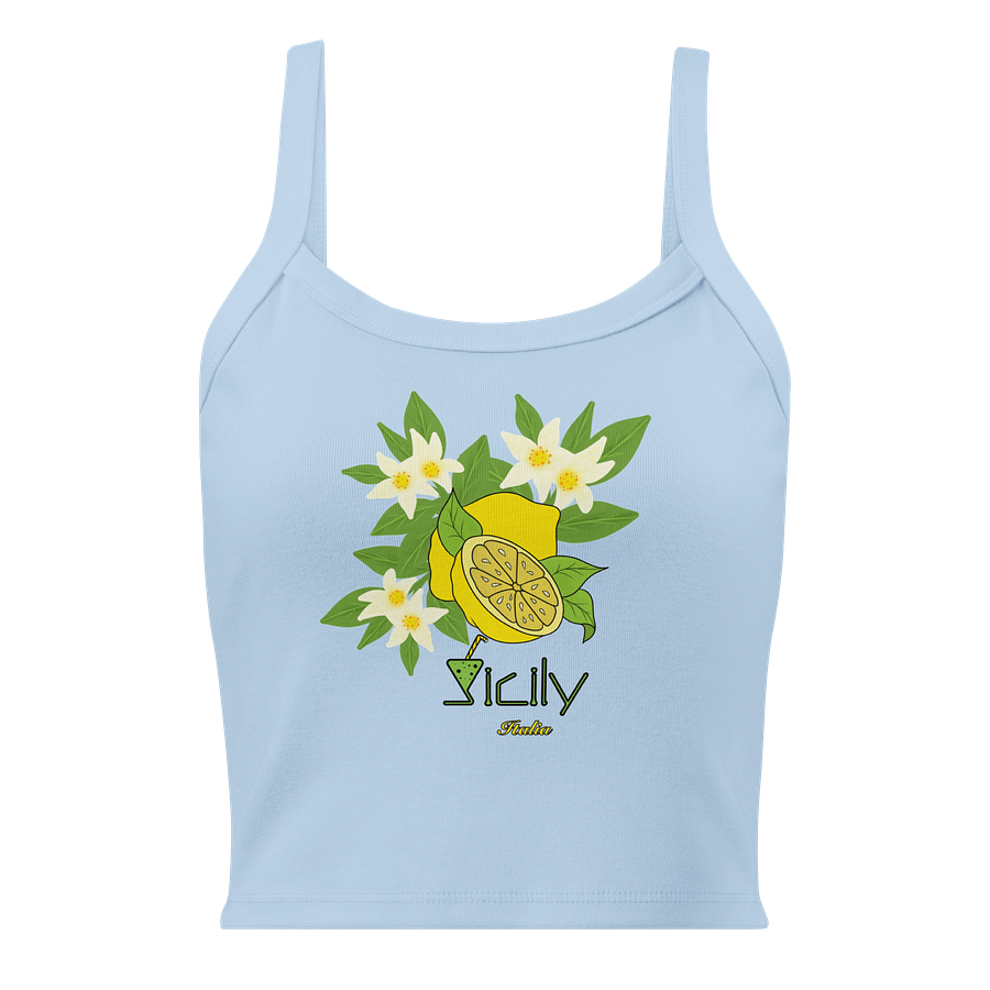 Sicilian Lemon Blossom Tank Top product image (3)