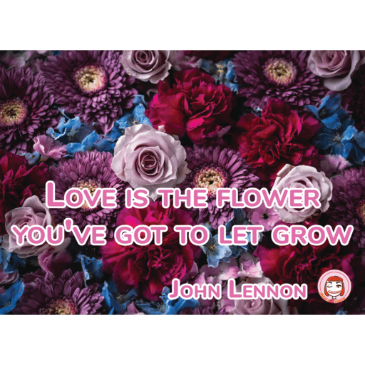 001-002 PSD 4000px 300DPI CMYK | Love is the flower youve got to let grow product image (1)