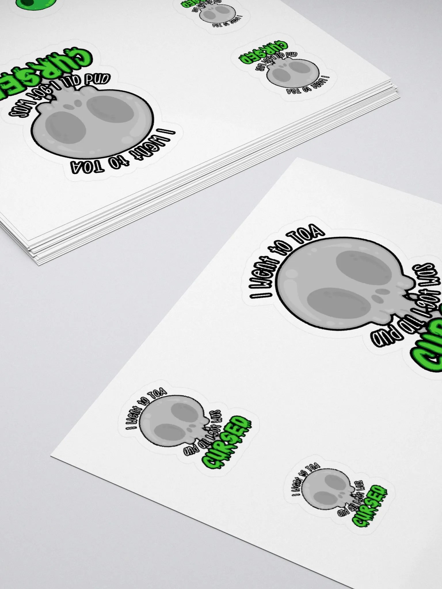 All I Got Was Cursed - Priest - Sticker Sheet product image (4)